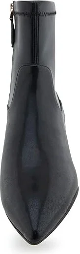 Aerosoles Lasko Women's Boots Black Stretch Faux Leather : 6.5 B - Medium - Image 2