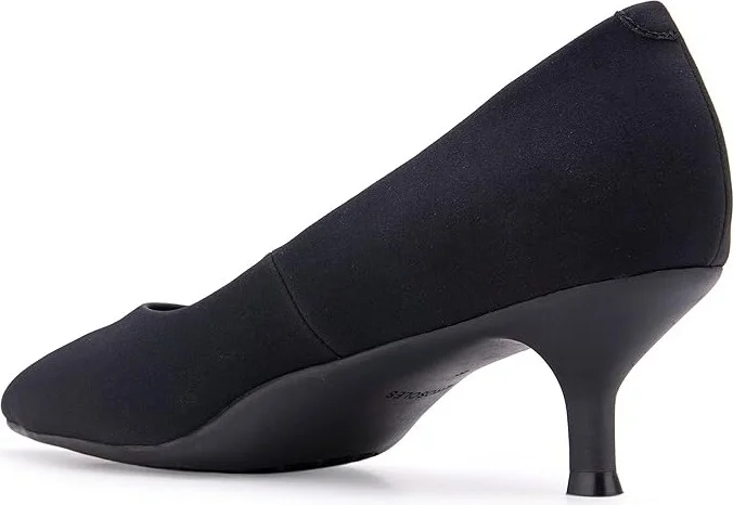 Aerosoles Ludlow High Women's Heels Black Stretch : 5 M, Textile - Image 3