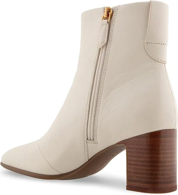 Aerosoles Magnus Logo Women's Boots Eggnog Leather : 8 B - Medium - Image 4