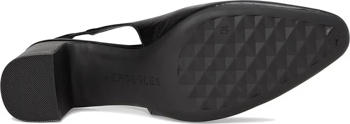 Aerosoles Mags High Women's Heels Black Leather : 5.5 M - Image 3