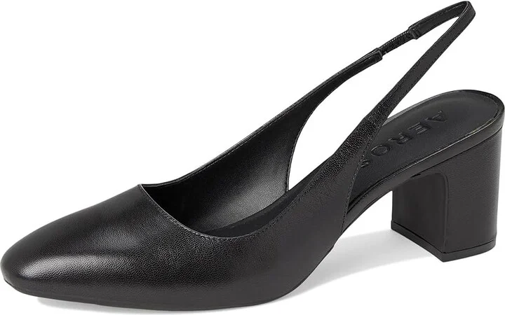 Aerosoles Mags High Women's Heels Black Leather : 5.5 M - Image 5