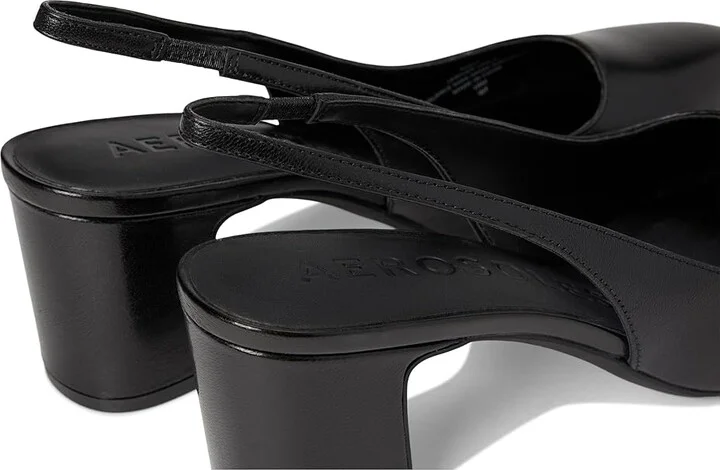 Aerosoles Mags High Women's Heels Black Leather : 5.5 M - Image 7