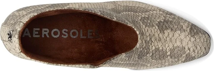Aerosoles Maud High Women's Heels Roccia Snake Print Embossed Leather : 11 B - Medium - Image 2