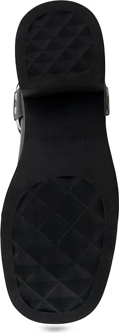 Aerosoles Maxx Women's Boots Black Two Tone Waxy Leather : 8 B - Medium - Image 2