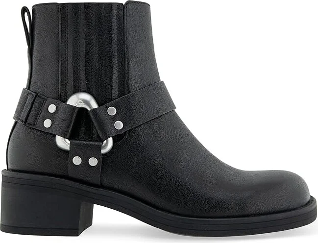 Aerosoles Maxx Women's Boots Black Two Tone Waxy Leather : 8 B - Medium - Image 5