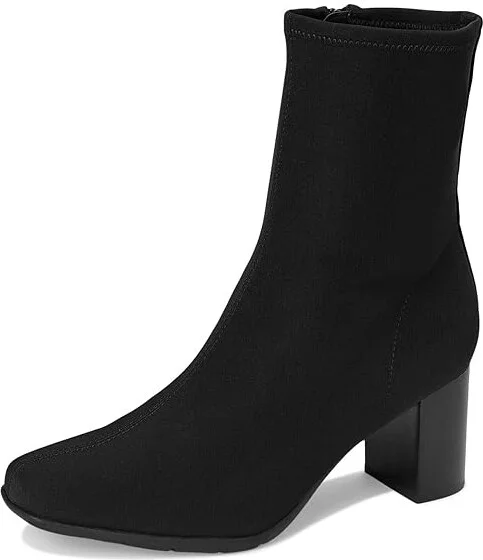 Aerosoles Miley Women's Shoes Black Stretch Gabardine Fabric : 9 C - Wide, Textile - Image 5
