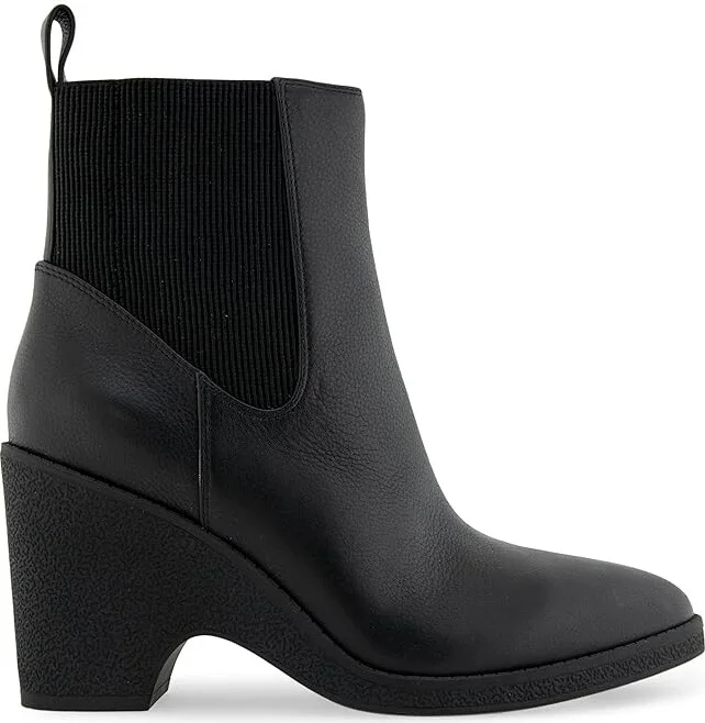 Aerosoles Mylo Women's Boots Black Leather : 8 B - Medium - Image 5