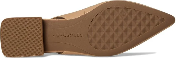 Aerosoles Nayana Women's Flat Shoes Black Leather : 6 B - Medium - Image 9