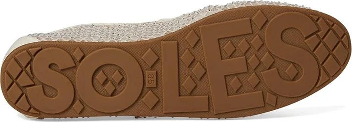 Aerosoles Peggy Women's Flat Shoes Crystal/Black Mesh Fabric : 7.5 B - Medium - Image 9