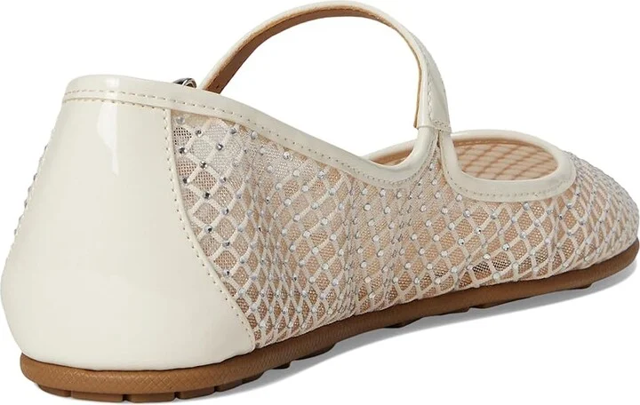 Aerosoles Peggy Women's Flat Shoes Crystal/Black Mesh Fabric : 7.5 B - Medium - Image 10