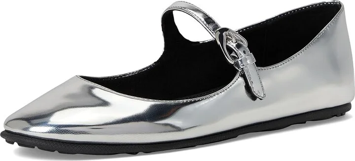 Aerosoles Perry Women's Flat Shoes Black Patent PU : 9 B - Medium, Leather - Image 11