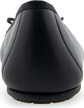 Aerosoles Pia Women's Flat Shoes Black Leather : 5 M - Image 3