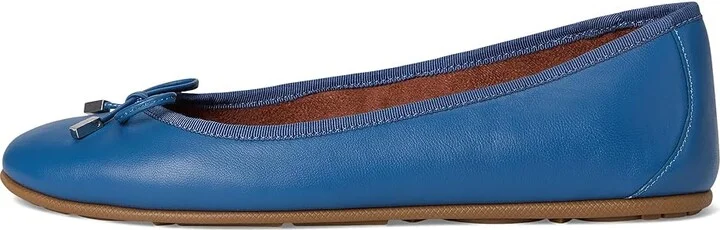 Aerosoles Pia Women's Flat Shoes Indigo Leather : 9 M - Image 6
