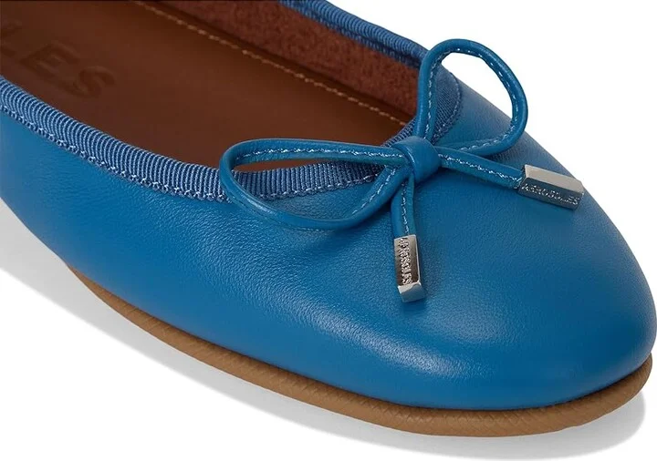 Aerosoles Pia Women's Flat Shoes Indigo Leather : 9 M - Image 7