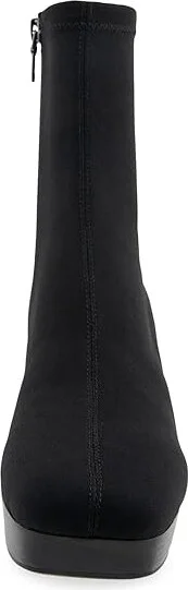 Aerosoles Sussex Women's Shoes Black Stretch Gabardine Fabric : 9.5 C - Wide, Textile - Image 2