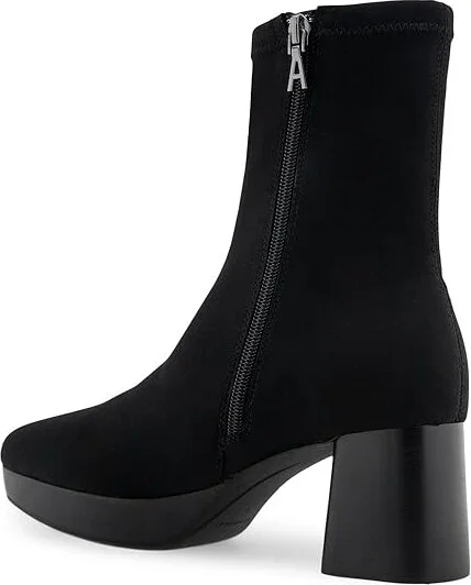 Aerosoles Sussex Women's Shoes Black Stretch Gabardine Fabric : 9.5 C - Wide, Textile - Image 4