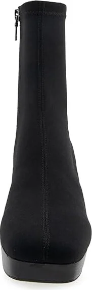 Aerosoles Sussex Women's Shoes Black Stretch Gabardine Fabric : 9.5 C - Wide, Textile - Image 5