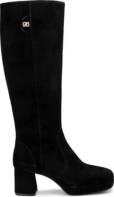 Aerosoles Sydney Women's Boots Black Suede : 7 B - Medium, Leather/Suede - Image 6