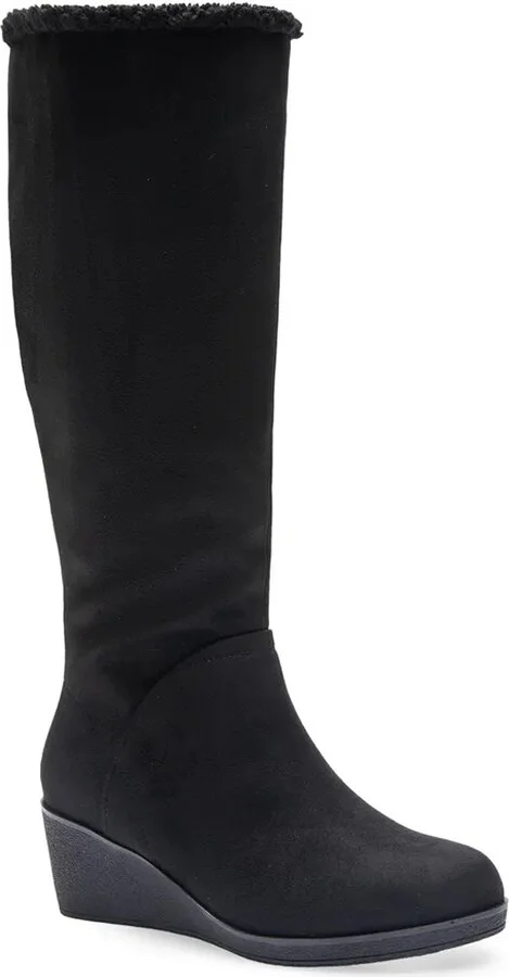Aerosoles Wide Width Binocular Wide Calf Boot
