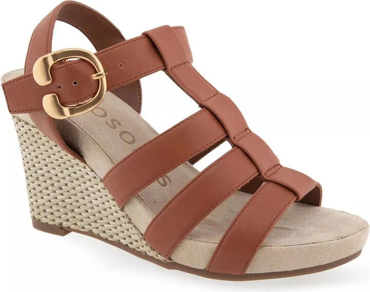 Aerosoles Wide Width Paige Wedge Sandal