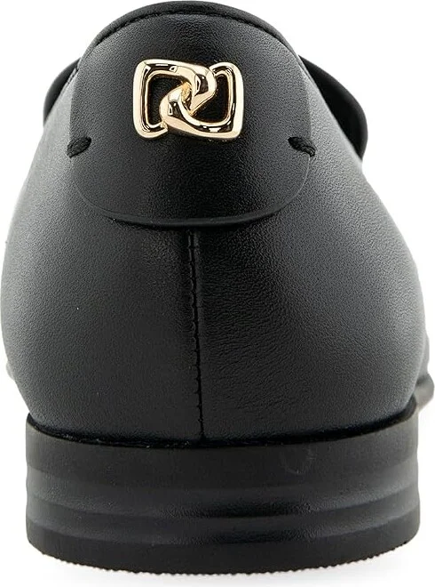 Aerosoles Wiera Women's Flat Shoes Black Leather : 6 B - Medium - Image 3