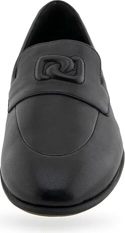 Aerosoles Wiera Women's Flat Shoes Black Leather : 6 B - Medium - Image 4