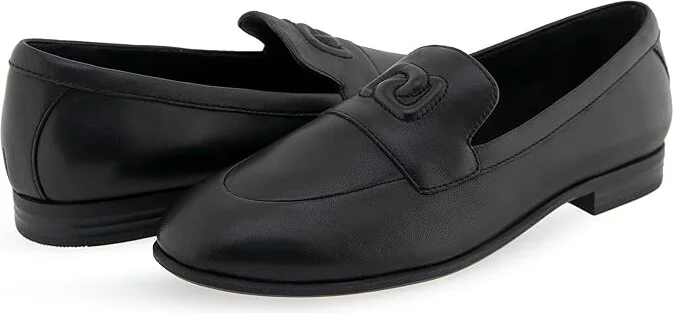 Aerosoles Wiera Women's Flat Shoes Black Leather : 6 B - Medium