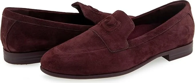 Aerosoles Wiera Women's Flat Shoes Deep Aubergine Suede : 10 B - Medium, Leather