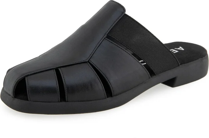 Black Faux Leather