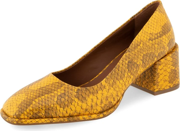 Marygold Snakeprint Leather