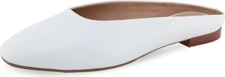 Bright White Shiny Leather