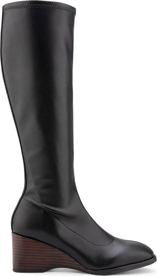 Aerosoles Women's Angela Tall Wedge Boots - Image 11