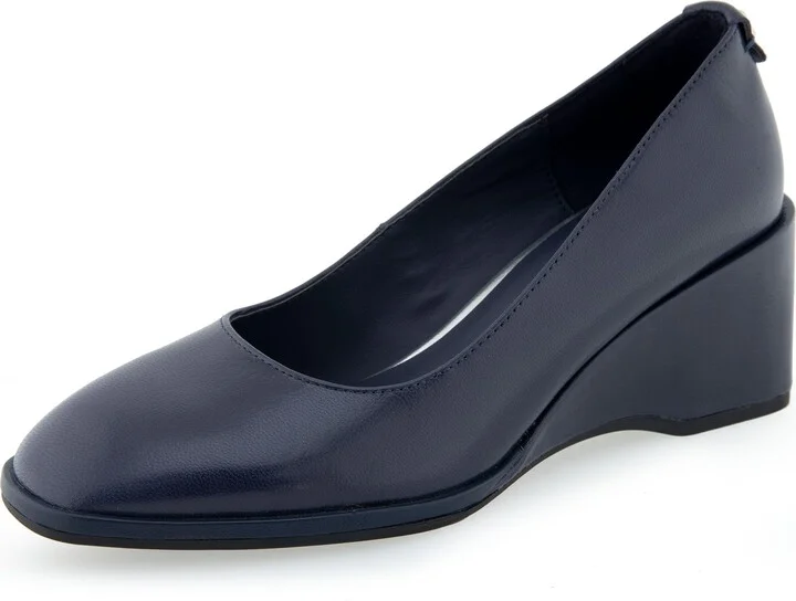 Navy Leather