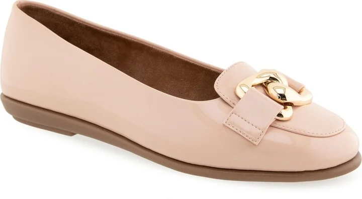 Cipria Patent Faux Leather
