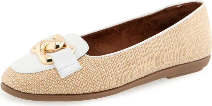 Natural/White Raffia