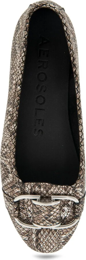 Aerosoles Women's Bentley Buckle Flats - Image 9