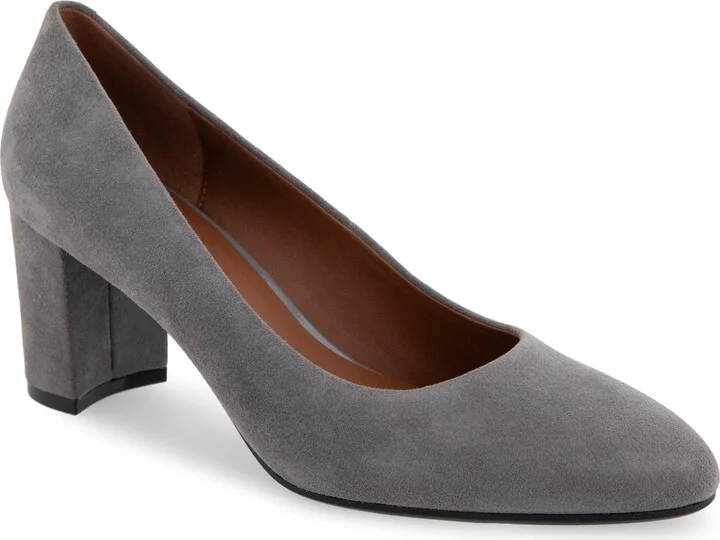 Gray Suede