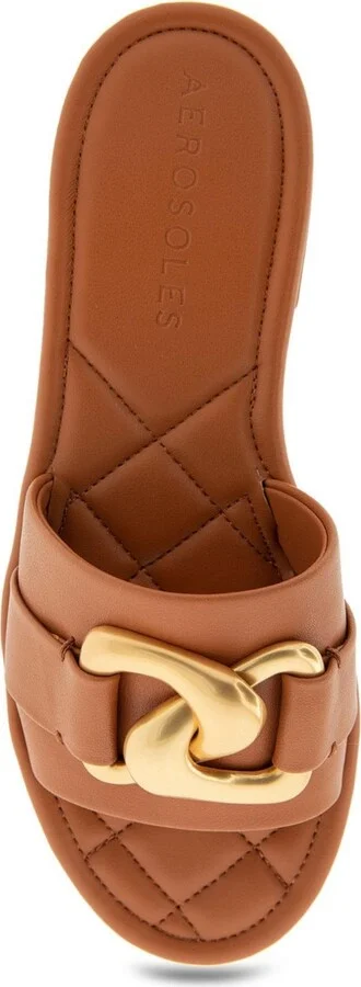 Aerosoles Women's Big Charm Buckle Sandals - Image 9