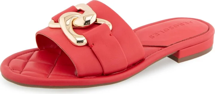 Coral Faux Leather