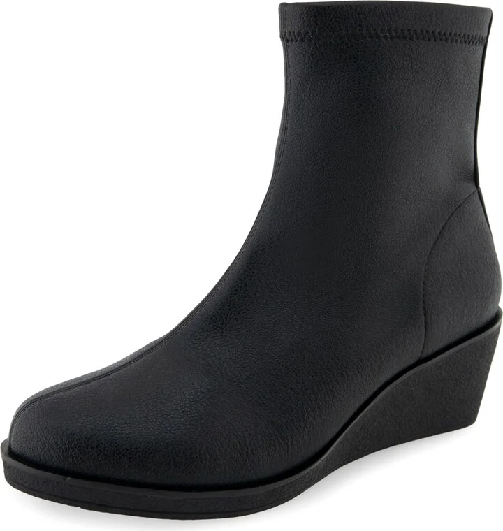 Black Stretch Pebbled Faux Leather