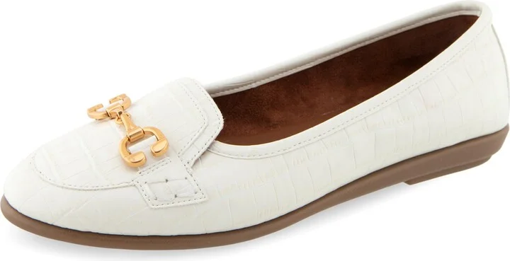 Eggnog Croco Faux Leather