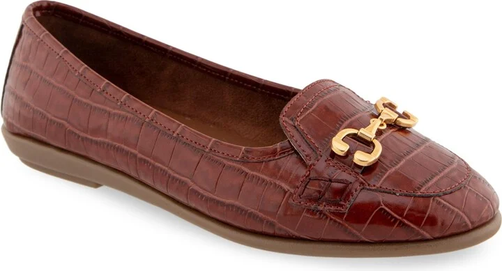 Aerosoles Women's Bobbi Buckle Ballet Flats