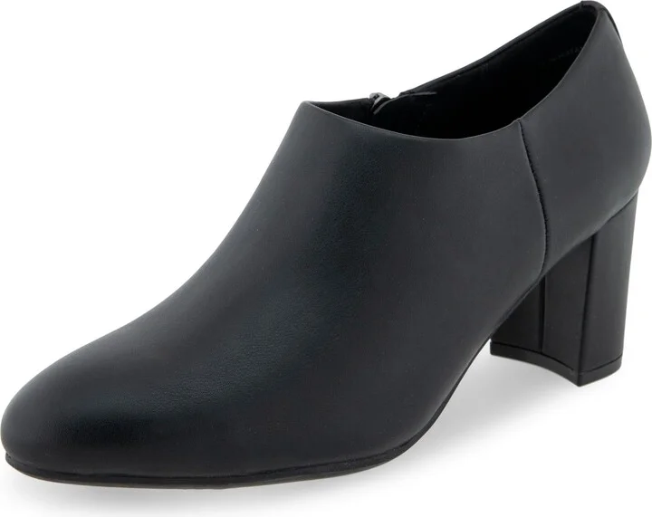 Black Faux Leather