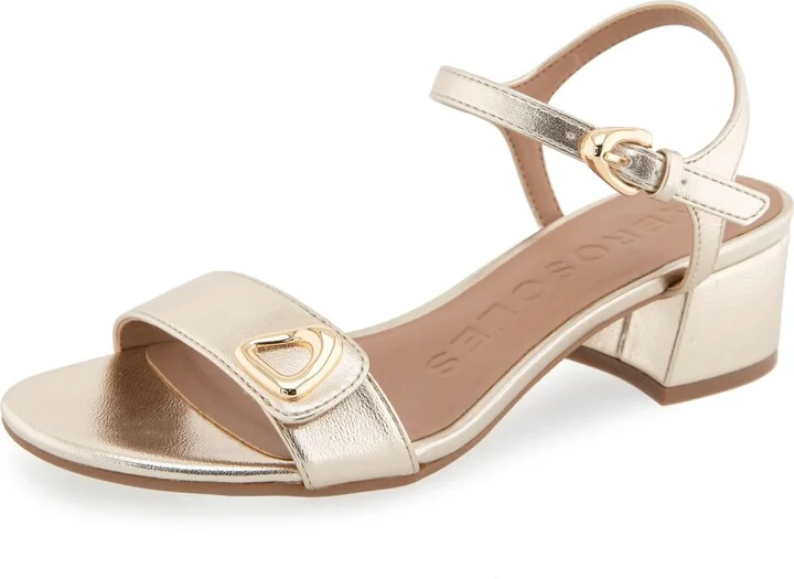 Gold Metallic Faux Leather