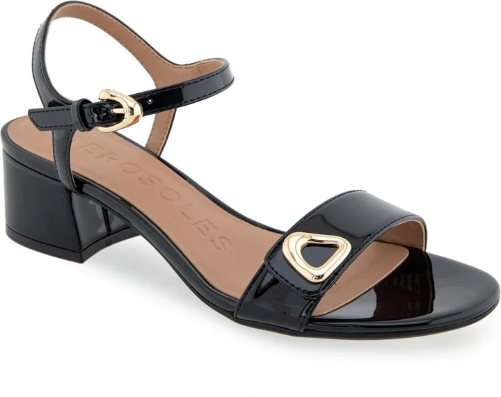 Black Patent Faux Leather