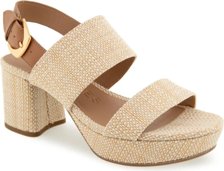 Natural Raffia,tan Combo