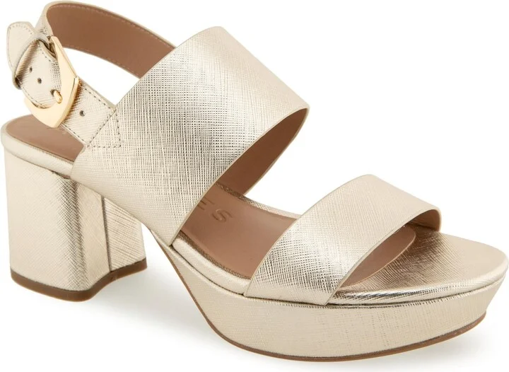 Gold Metallic Textured Faux Leather