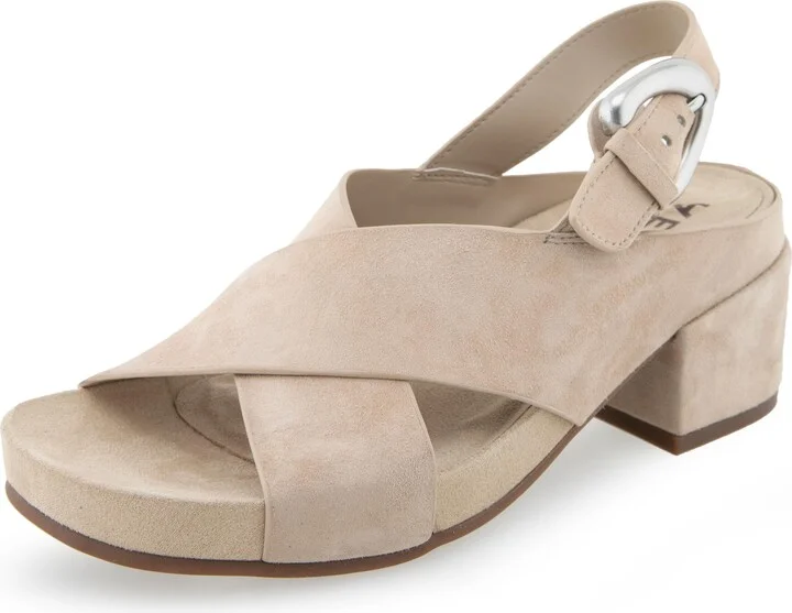 Pale Khaki Suede
