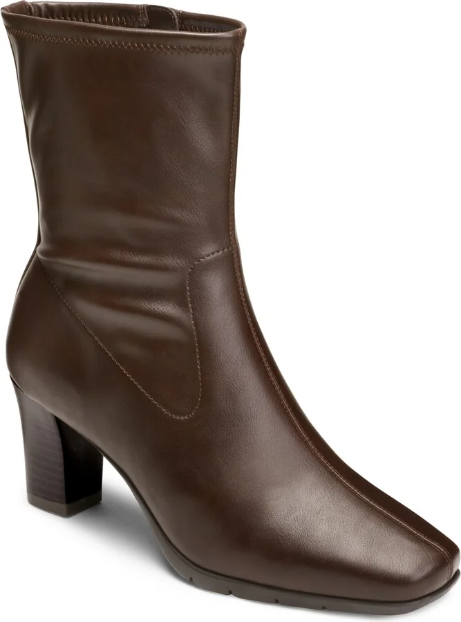 Aerosoles Women's Cinnamon Heeled Tailored Booties