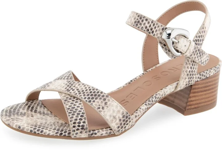 Roccia Printed Snake Faux Leather
